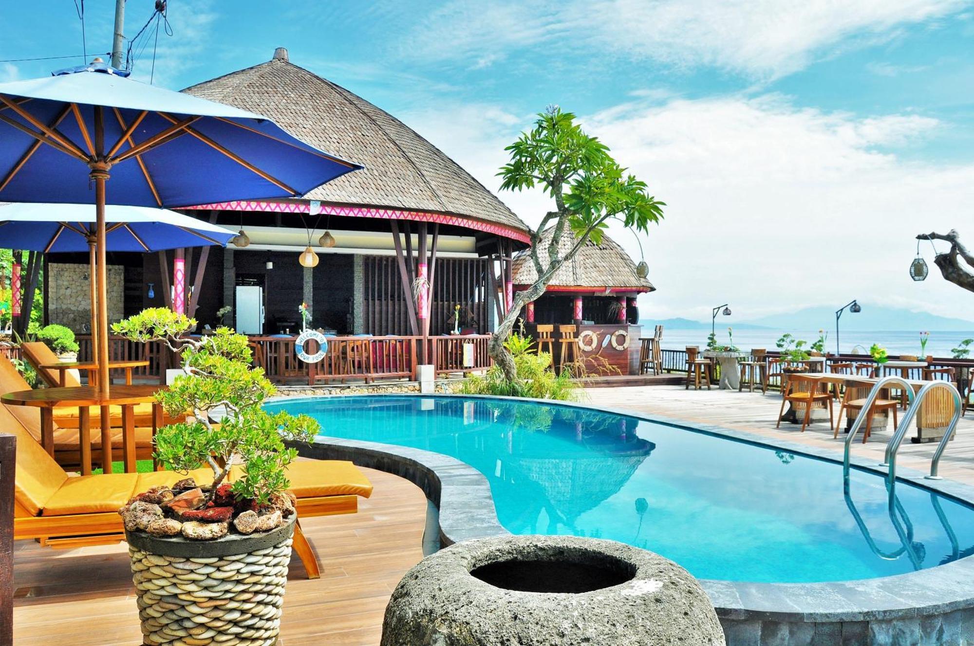 Ocean Terrace Suite And Spa Luxury Batununggul Eksteriør billede