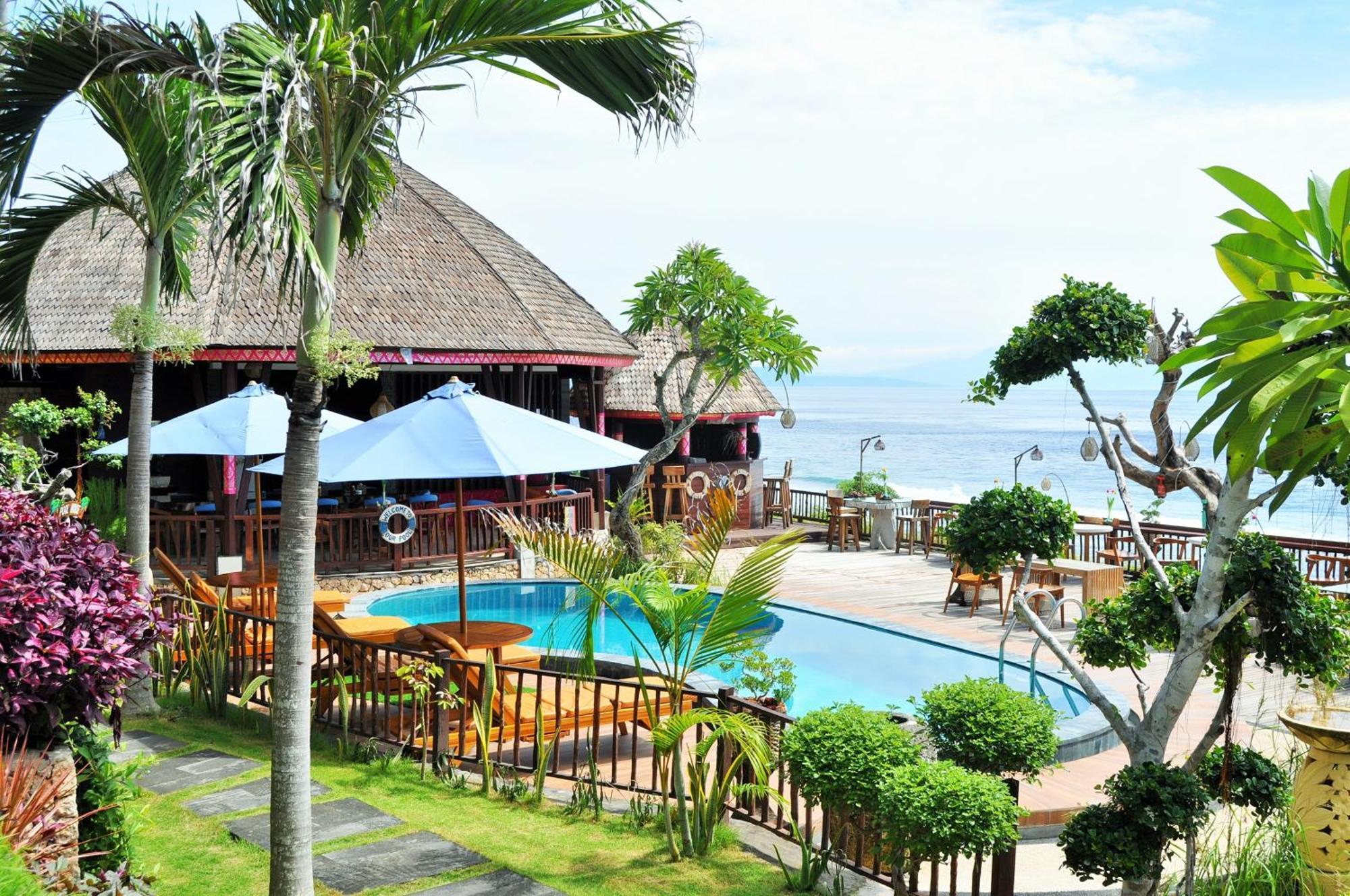 Ocean Terrace Suite And Spa Luxury Batununggul Eksteriør billede